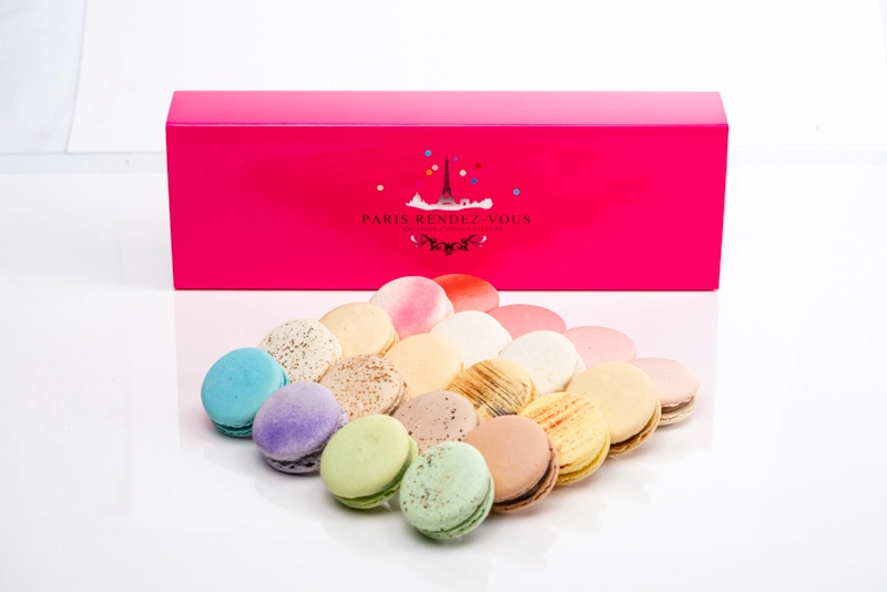 16 macarons papa d'amour - Planet Macarons